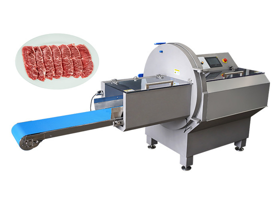 Máy cắt thịt công nghiệp 4.85KW Giá đỡ thông minh Máy cắt phần chính xác cho thịt bò xông khói
