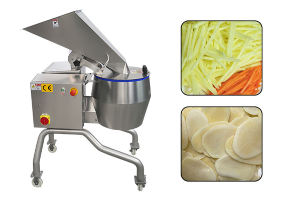 SUS 304 1000kg / H Thiết bị chế biến rau Máy cắt và cắt khoai tây ly tâm
