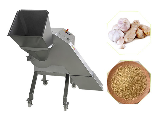 Máy thái hành tây đẹp bằng thép không gỉ Máy cắt tỏi cà rốt 3000kg / H