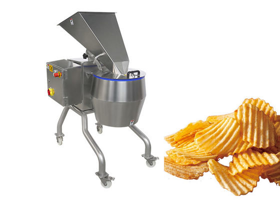 3T / H Thiết bị chế biến rau V Chips sắc của khoai tây tốc độ cao