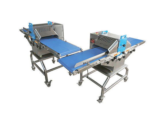 300mm trong thức ăn thương mại thịt lợn bụng Miếng thịt và cube máy cắt 500KG / H