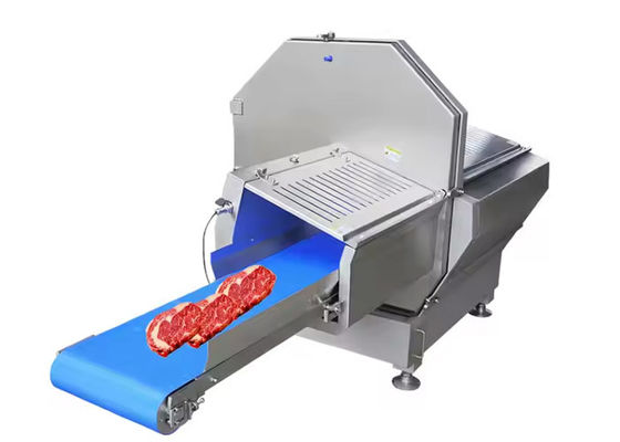 Máy cắt thịt mô hình ngang với công nghiệp để cắt thịt bò thịt lợn thịt xông khói