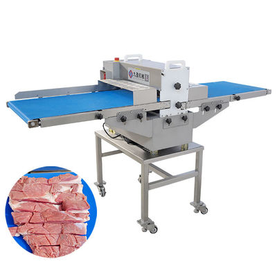 Máy cắt thịt thương mại để làm thịt lợn tươi thành khối để sản xuất thực phẩm