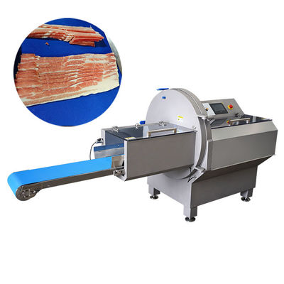Máy cắt thịt ngang JY-25K và Máy kiểm soát khẩu phần để cắt thịt bò đông lạnh cho máy chế biến thịt