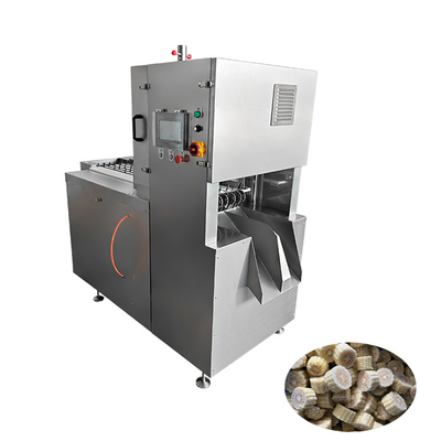 Thiết kế mới 6 Blades Auto Bandsaw cắt ngô đông lạnh Máy với hệ thống cắt sáu
