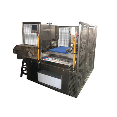 Máy cưa lọng thịt tự động hệ thống cắt đơn với nắp bảo vệ bằng thép không gỉ