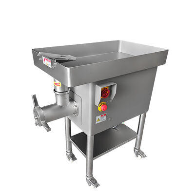 Máy xay thịt công nghiệp với công suất 600KG / giờ, SUS 304 Stainless Steel Construction và 2.2KW Power