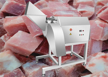 1000kg / H Thịt ức gà Cube Cube Thịt lợn đông lạnh Bảo hành một năm