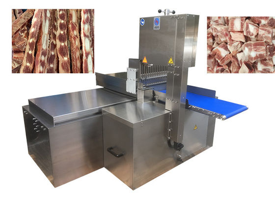 Máy cắt hai lưỡi tự động Máy thái thịt cho thịt đông lạnh / sườn / thịt lợn băm