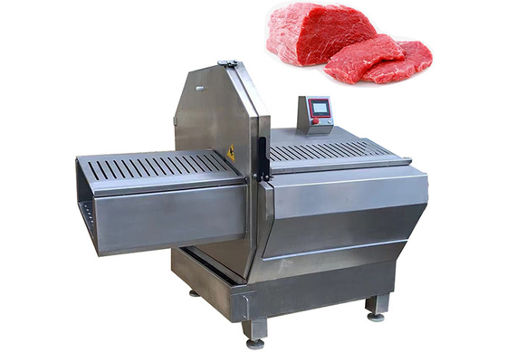 Máy cắt thịt gà thịt bò hoàn toàn tự động 1mm có thể điều chỉnh