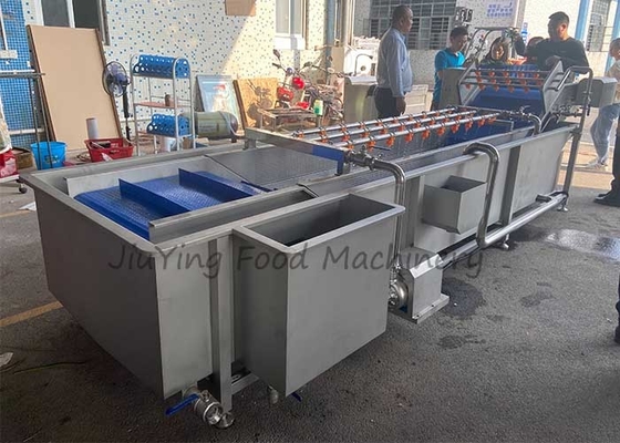 Máy rửa rau quả loại bọt khí 1.5T / H với vòi phun