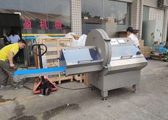 200 chiếc / phút Máy cắt phần ngang cho thịt bò xông khói