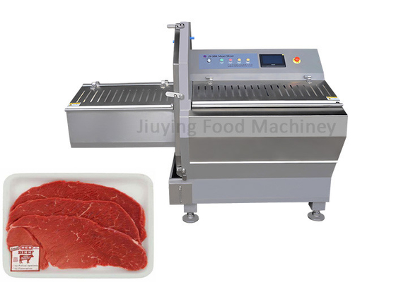 Máy cắt thịt công nghiệp SUS 304 Chiều rộng đầu vào 360mm Halal Máy cắt thịt trâu không xương đông lạnh
