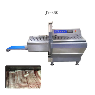 Loại băng tải JY-36K Loại bếp thương mại Máy thái thịt đông lạnh