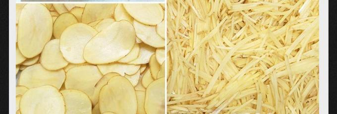 Công nghiệp khoai tây Cassava Yam Wave V Chips phẳng cắt cắt máy làm 0