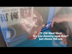 Máy cắt thịt đông lạnh JY-25K và Máy kiểm soát khẩu phần