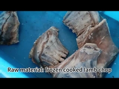 JYD-2550 Máy cắt thịt tự động với ổ cắm dây chuyền vận chuyển