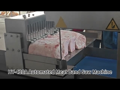 Máy cắt thịt tự động để cắt thịt lợn đông lạnh thành 8mm