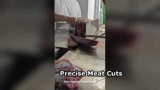 Máy cưa vòng thịt cắt chính xác JY 420